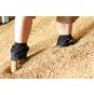 Sock Shield Oilskin OVER BOOTS Keep Soil Grain & Dirt out ya boots BROWN